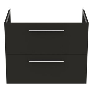 Antracitno sivi zidni ormarić za ispod umivaonika 80x63 cm i.Life B – Ideal Standard