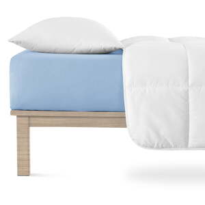Plava plahta s gumom od jerseya 180x200 cm Boxspring – Andrea Simone