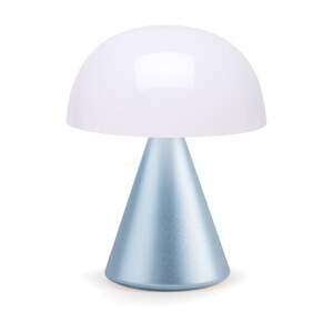 Bijela/svijetlo plava LED stolna lampa (visina 17 cm) Mina L – Lexon