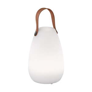 Bijela/smeđa LED stolna lampa (visina 20 cm) Ruby – Fischer & Honsel