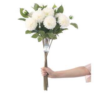 Umjetne biljke u setu 10 kom (visina 62 cm) Dahlia – Restilo