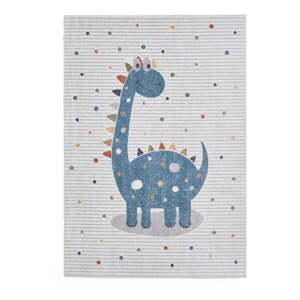 Plavi/svijetlo sivi dječji tepih 120x170 cm Vida Kids Dinosaur – Think Rugs