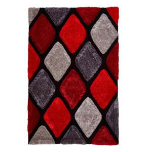 Crveni ručno rađen tepih 120x170 cm Noble House – Think Rugs