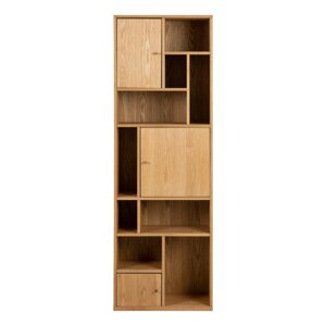 Biblioteka u dekoru hrasta u prirodnoj boji 61x180 cm Rangoon – Actona