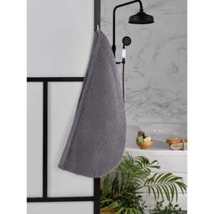 Sivi brzosušeći ručnici za kosu u setu 2 kom 28x65 cm Bone – Foutastic