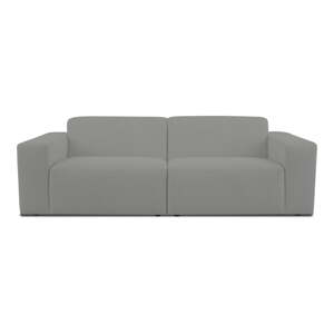 Siva sofa od bouclé tkanine 228 cm Roxy – Scandic