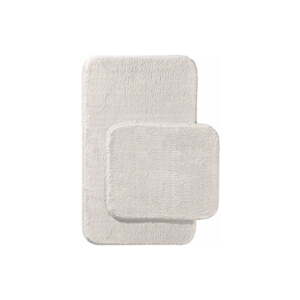 Krem kupaonske prostirke u setu 2 kom 50x90 cm Plush – Mila Home