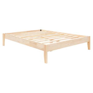 Krevet od masivne smreke s podnicom 90x200 cm u prirodnoj boji Galaksi – Kalune Design