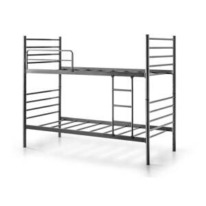 Crni dječji krevet na kat 90x190 cm R10 – Kalune Design