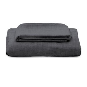 Antracitno siva presvlaka 140 cm Nora – Kave Home