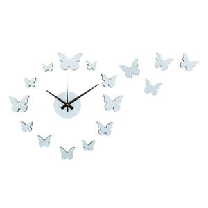Zidni sat ø 35 cm DIY Butterfly – Karlsson