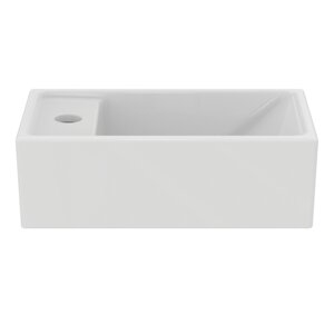 Bijeli keramički umivaonik za WC 37x21 cm i.Life S – Ideal Standard