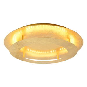 LED stropna svjetiljka u zlatnoj boji s metalnim sjenilom 50x50 cm Merle – Candellux Lighting