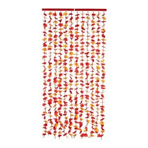 Crvena zavjesa za vrata 90x190 cm Indian Summer – Maximex