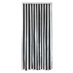 Crna/u srebrnoj boji termo izolacijska zavjesa za vrata 90x200 cm – Maximex