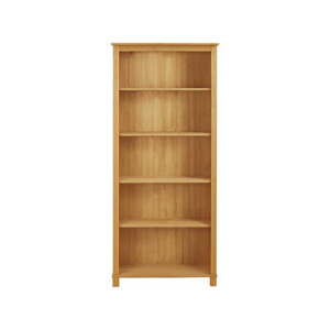 Biblioteka od masivnog bora u prirodnoj boji 77x171 cm Pivo – Støraa