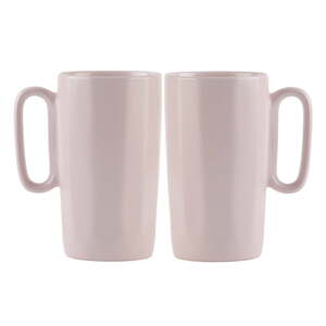 Ružičaste šalice u setu 2 kom od kamenine 330 ml Fuori – Vialli Design