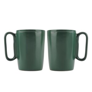 Tamno zelene šalice u setu 2 kom od kamenine 250 ml Fuori – Vialli Design