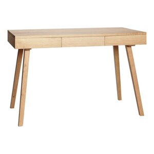 Radni stol u dekoru hrasta 57x120 cm Tripple – Hübsch