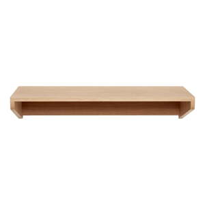 Zidni radni stol od punog hrasta 35x80 cm Folk – Hübsch