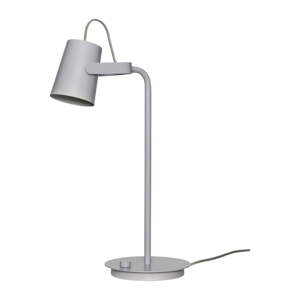 Svijetlo siva stolna lampa (visina 54 cm) Ardent – Hübsch