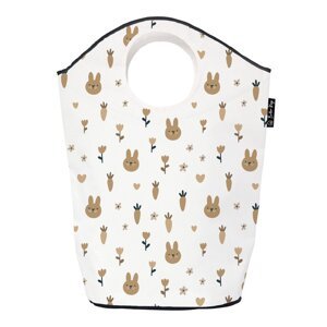 Bijela tekstilna dječja kutija za pohranu 57x26x70 cm Sweet Bunnies – Butter Kings