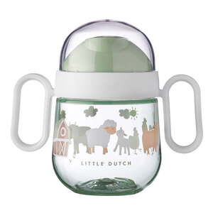 Svijetlo zelena dječja šalica od tritana 200 ml Little farm – Mepal