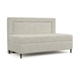 Sivi/bež tapecirani krevet 80x200 cm Alba – Maison de Rêve