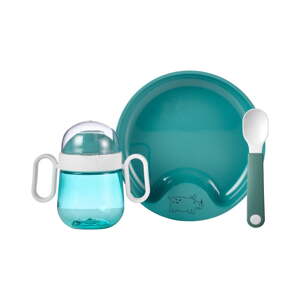 Dječji set posuđa 3 kom Deep turquoise – Mepal