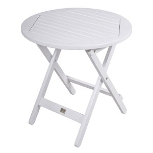 Okrugao vrtni stol od masivnog eukaliptusa ø 50 cm Mesa – Garden Pleasure