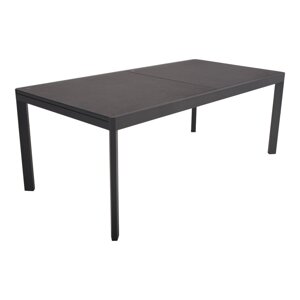 Vrtni stol sa staklenom pločom stola 100x200 cm Nerea – Garden Pleasure