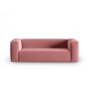Ružičasta baršunasti sofa 200 cm Mackay – Cosmopolitan Design