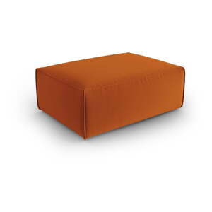 Narančasti baršunast tabure Mackay – Cosmopolitan Design