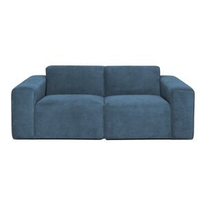 Plava sofa od samta 202 cm Sting – Scandic