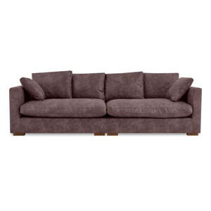 Tamno smeđa sofa 266 cm Comfy – Scandic