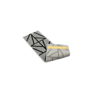 Crni/sivi set tepiha za stepenice 13 kom 22x73 cm Striped – Mila Home