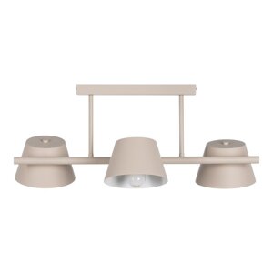 Krem stropna svjetiljka 38x62,5 cm Simplico – Ixia