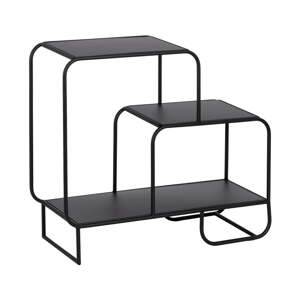 Crni metalni regal 72x68 cm Sleco – Ixia