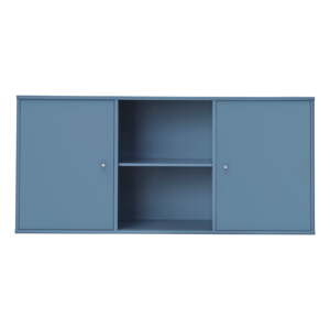 Plava niska viseća komoda 133x61 cm Mistral – Hammel Furniture