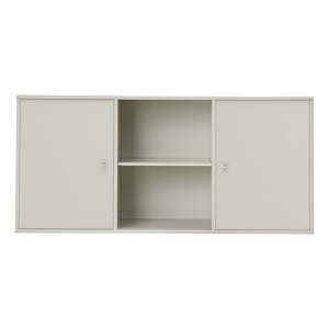 Bež niska viseća komoda 133x61 cm Mistral – Hammel Furniture