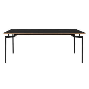 Crni blagovaonski stol 100x200 cm Alto – Støraa