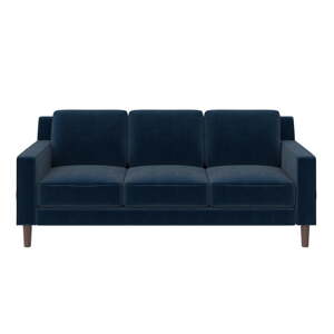 Plava baršunasti sofa 83 cm Brynn – Støraa