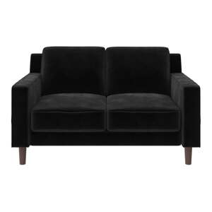 Crna baršunasti sofa 83 cm Brynn – Støraa