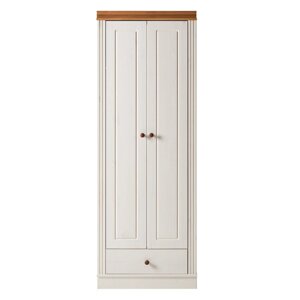 Bijeli ormar od masivnog bora 65x180 cm Anita – Støraa