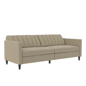 Bež sklopiva sofa 86 cm Celine – Støraa