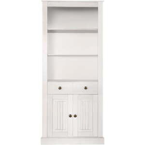 Bijela biblioteka od masivnog bora 181x31 cm Mille – Støraa