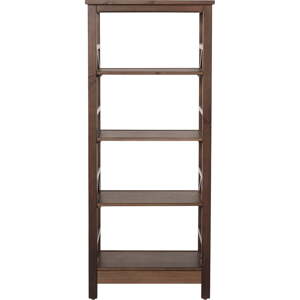 Smeđa biblioteka od masivnog bora 62x138 cm Titian – Støraa