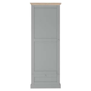Sivi ormar 60x180 cm Binz – Støraa