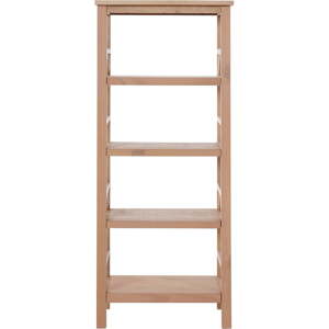 Biblioteka od masivnog bora u prirodnoj boji 62x138 cm Titian – Støraa