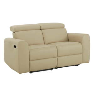 Bijela sofa od imitacije kože 158 cm Capena – Støraa